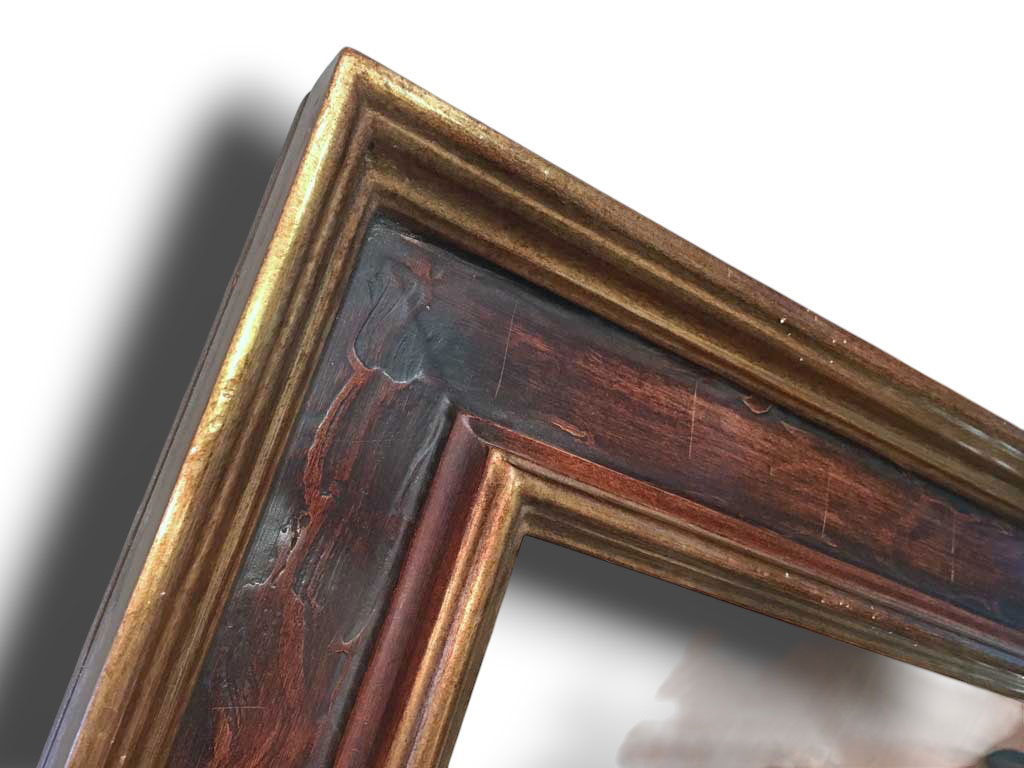 pain-brûlé rustique filets or